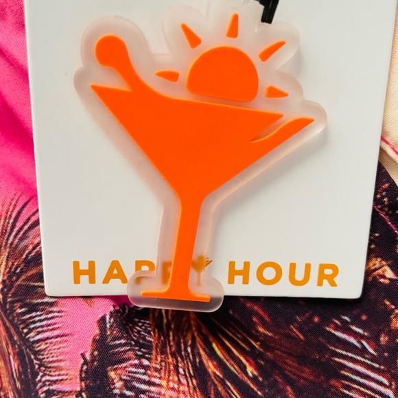 HAPPY HOUR New-With-Tags MAGIC SUNSET Hawaiian BEACH Print SWIM TRUNKS XL - Picture 11 of 11